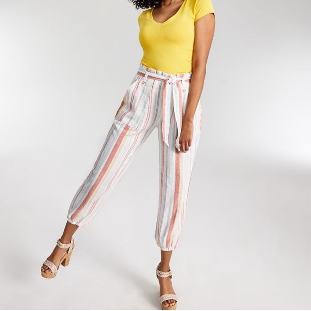 Indigo Rein Boho Stripped Jogger | SIZE S